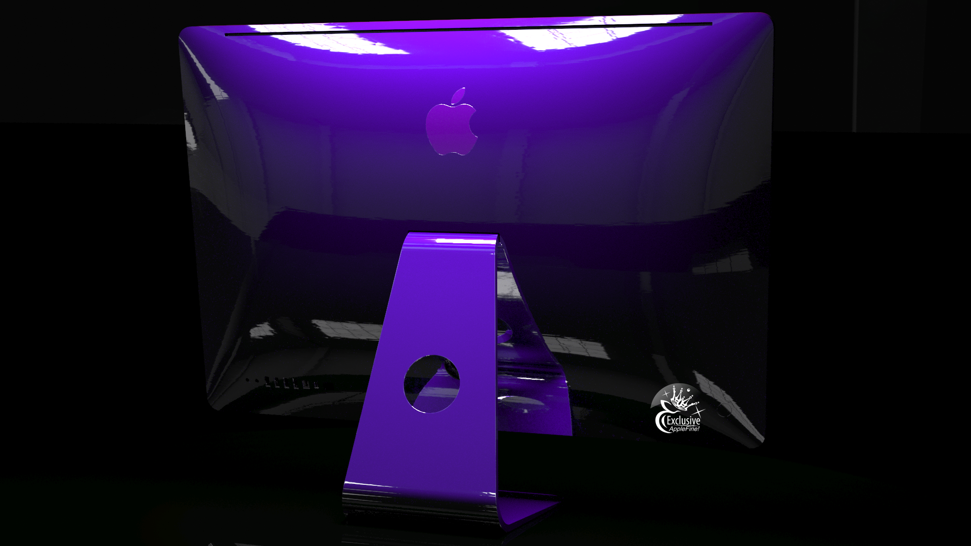 Эксклюзивный iMac Ferrari Violet